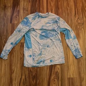 Real tree fishing shirt